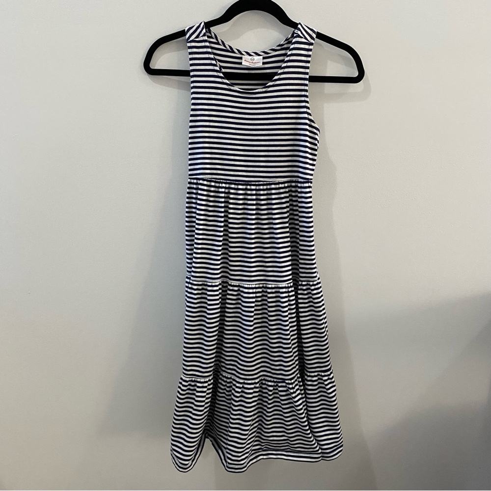 HANNA ANDERSSON Girl’s 150 Striped Dress